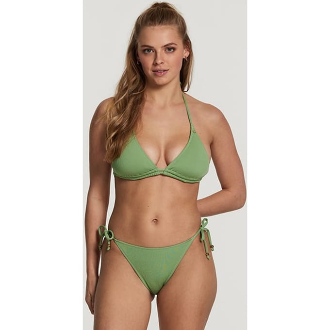 Shiwi Liz Bikini Set Positano Structure Kelly Green Größe: 44 | Bikinis Outlet | Damen | Grün