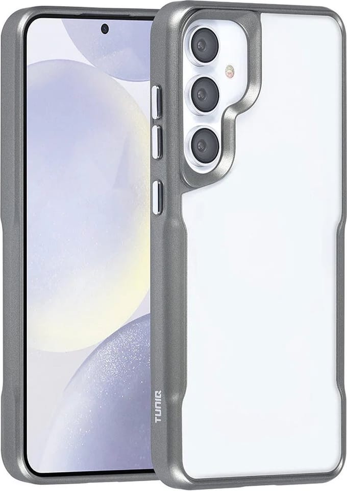 Combat-X Hoesje Geschikt voor: Samsung Galaxy S24 Plus - Backcover - Grijs