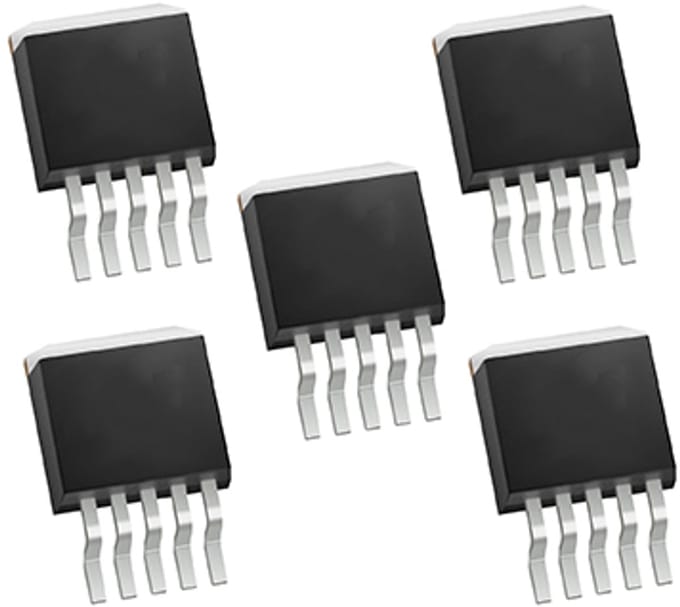 LM2596S-5.0 Step-Down Spanningsregelaar – 5V Vaste Output – TO-263 5-Stuks