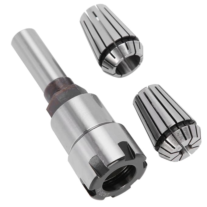 3 stuks spantang frees (6,5 mm+13 mm) + Verlengstang 12 Schacht CNC Draaibankgereedschap