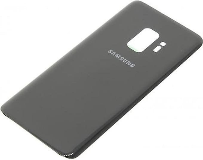 Achterkant Glas Geschikt voor Samsung Galaxy S9+ â€“ Zilver