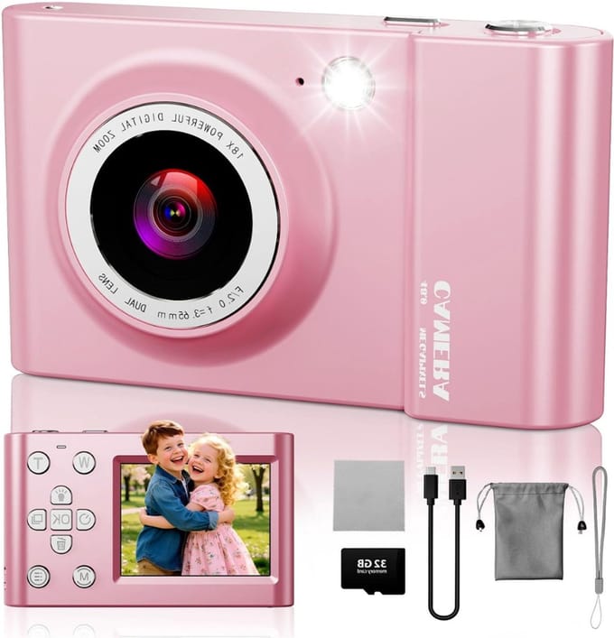 CLVP® Vlog Camera – Compact Fototoestel – Video Camera