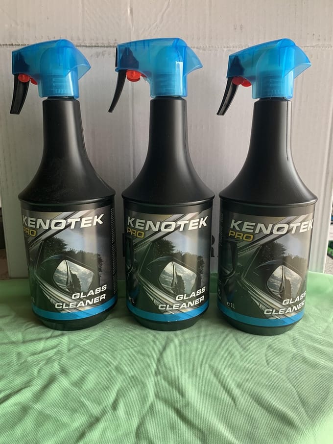KENOTEK - Glass Cleaner - 1000ml - Combi Pakket 3 Stuks