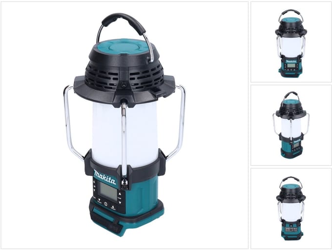 DMR055 14,4 V / 18 V Camping lamp met radio