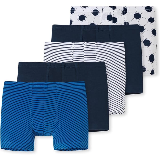 Schiesser 5 PACK Shorts Jongens Onderbroek - 95/5 Multipacks