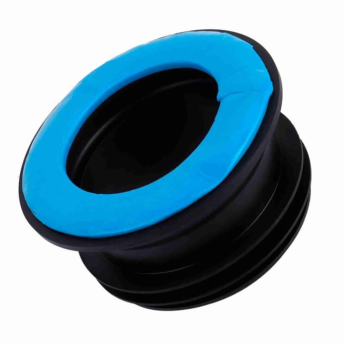Toilet Rubberen Ring Geurbestendige Rubberen Afdichting Afvoerpijp Afdichtingsring blue