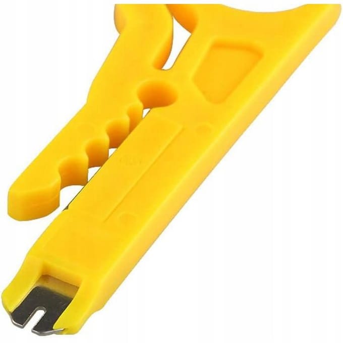 Rosfix Isolatiestripper Striptang - Compact met LSA-Indruktool - UTP/STP 5–6,2mm
