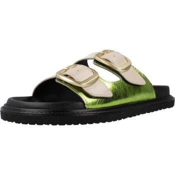 Platte sandalen Yellow Buckle