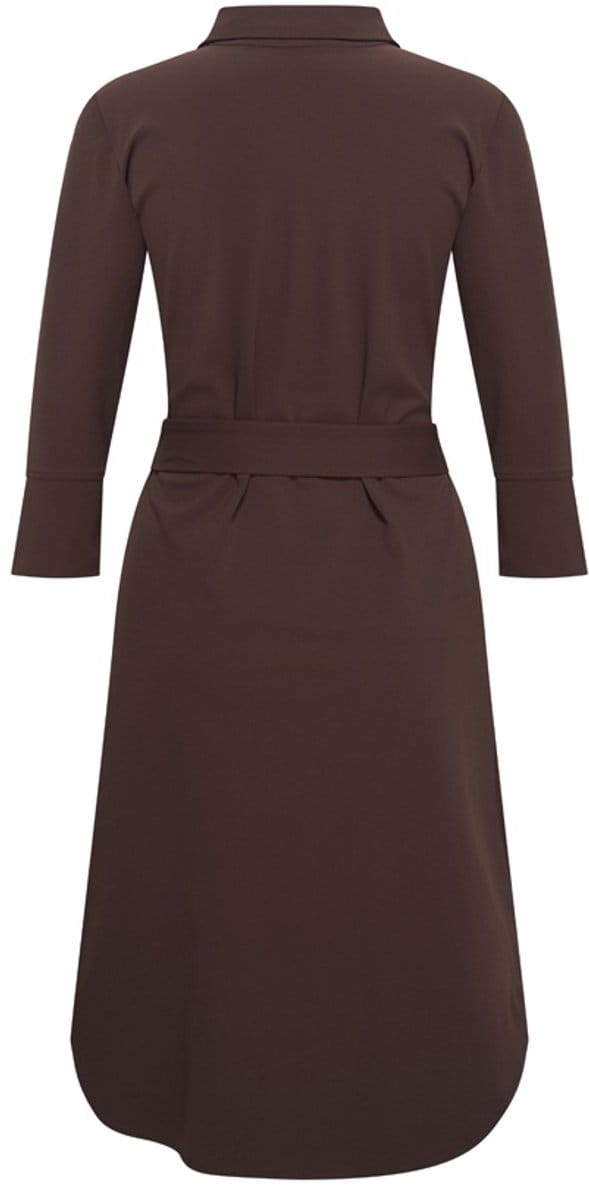 MI PIACE - Travel Jurk Uni 2092 Espresso - Maat : XXL