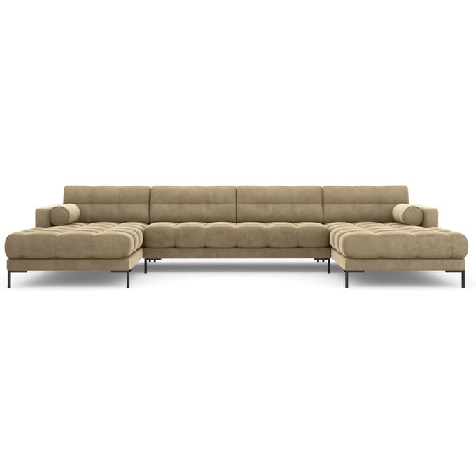 U-hoekbank Bali velvet | Cosmopolitan Design