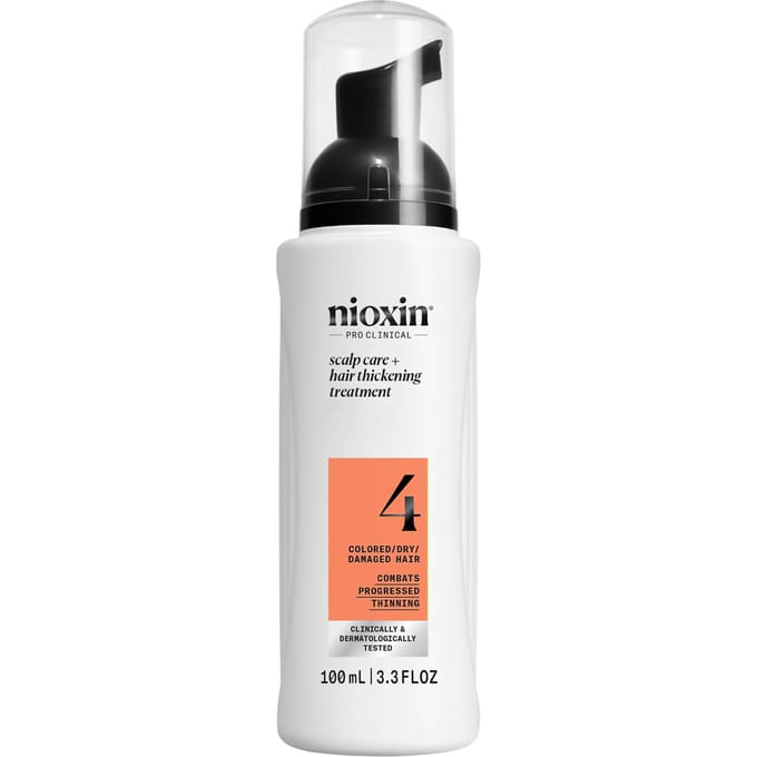 Nioxin System 4 - Scalp Treatment - voor Gekleurd Haar - Anti Haaruitval - Gevorderde Uitdunning - 100ml