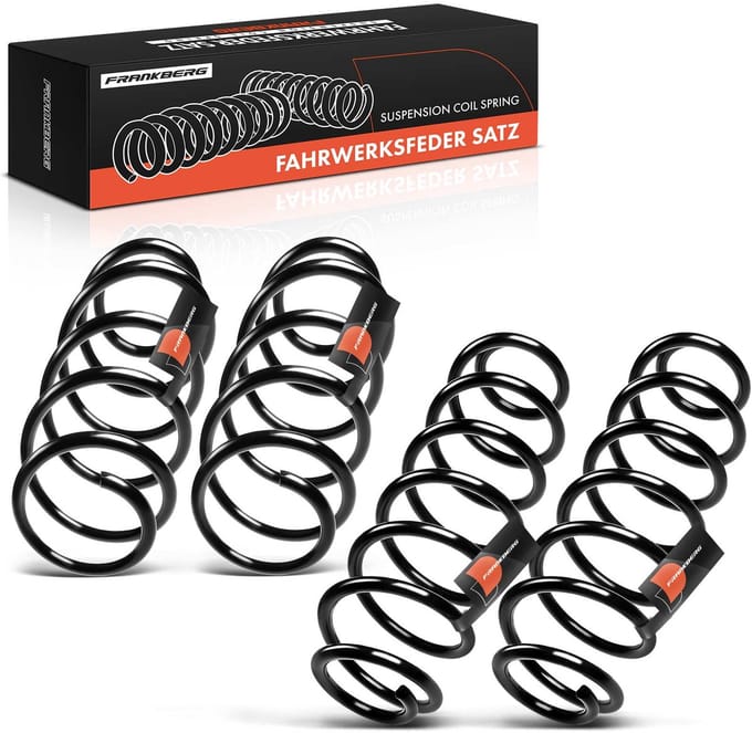 Frankberg 4x Veer Vooras Achteras voor Audi A2 8Z0