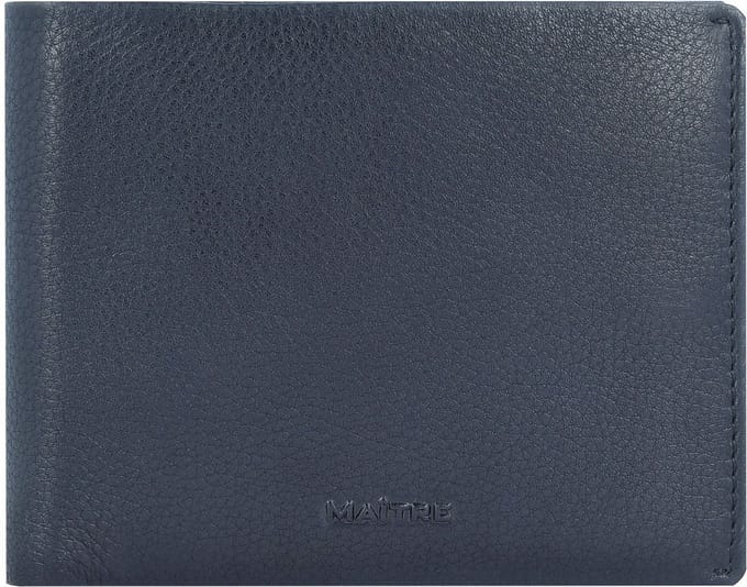Maître Leren Portemonnee Schwarzerden Gathman BillFold H9 Black Zwart