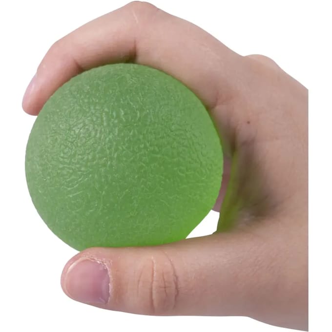 Vinger & hand oefenballetje : medium - groen