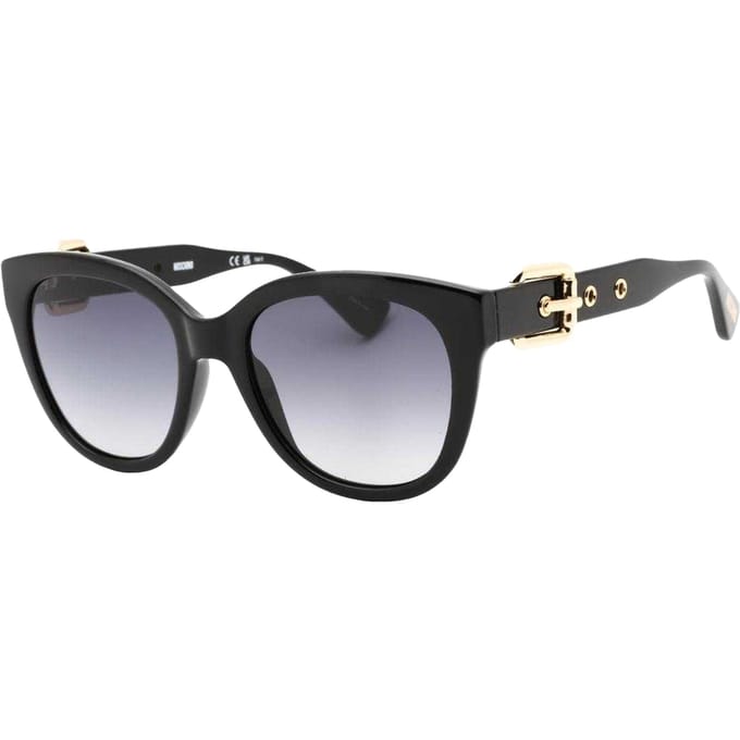Moschino Dames Gesp Zonnebril (Zwart)
