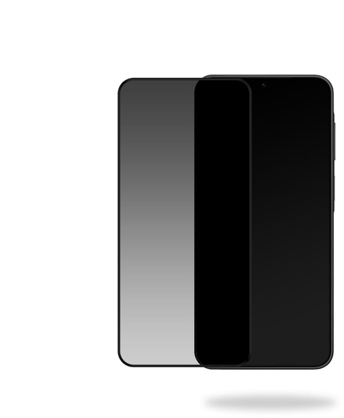 Mobilize Screenprotector geschikt voor Samsung Galaxy A17 Glazen | Mobilize Screenprotector Privacy - Case Friendly - Zwart