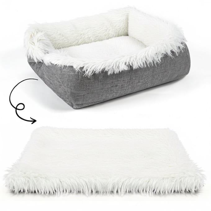 ZRSS® Hondenslaapzak - Hondenkussen en Kattenbed - Hondencave - Super Zacht - 61x51 cm