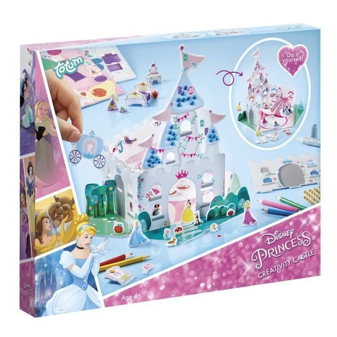 Kit créatif - TOPIOL BY DODO - Disney Princesse - Château en mousse - Accessoires & autocollants - Dès 4 ans pur