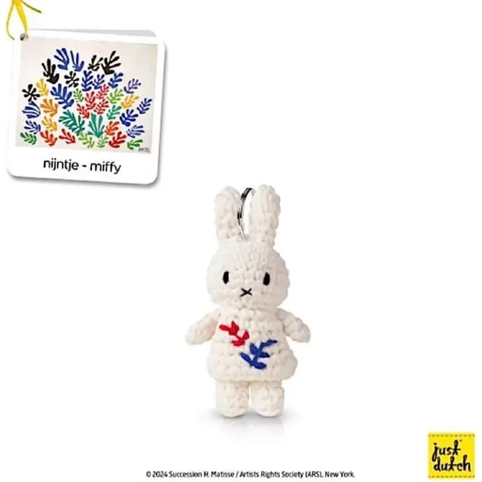 Sleutelhanger Just Dutch Matisse x Miffy