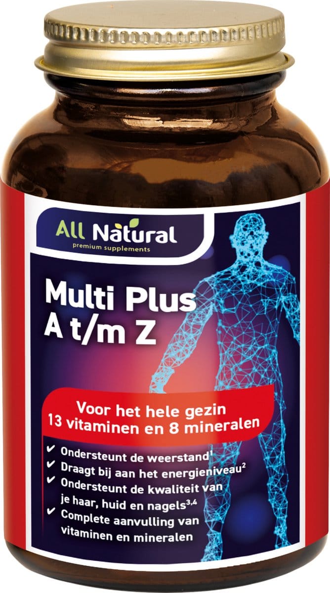 All Natural Multi compleet one a day 100 Tabletten