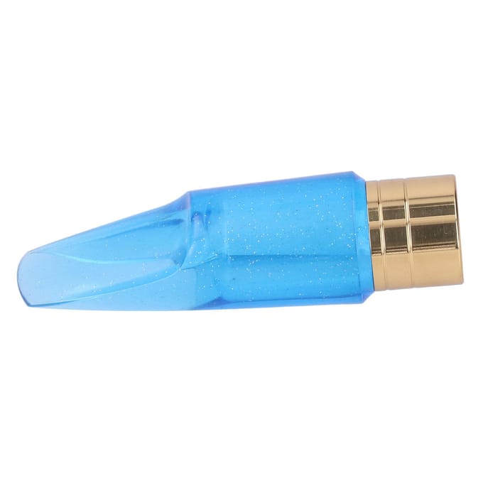 Saxofoon Mondstuk Bb Alt ABS Blauw Transparant Blaasinstrument Accessoires Vervanging blue