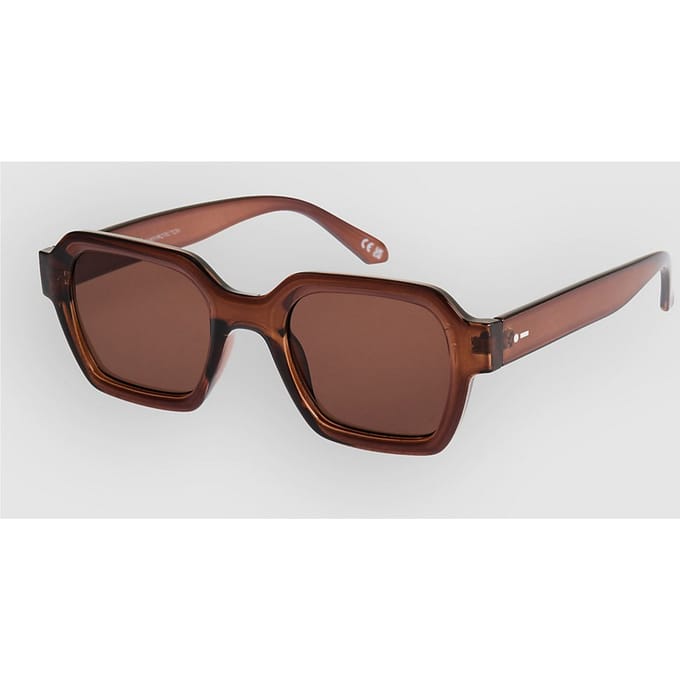 Dot Dash Prism Shiny Crystal Brown Zonnebril bruin