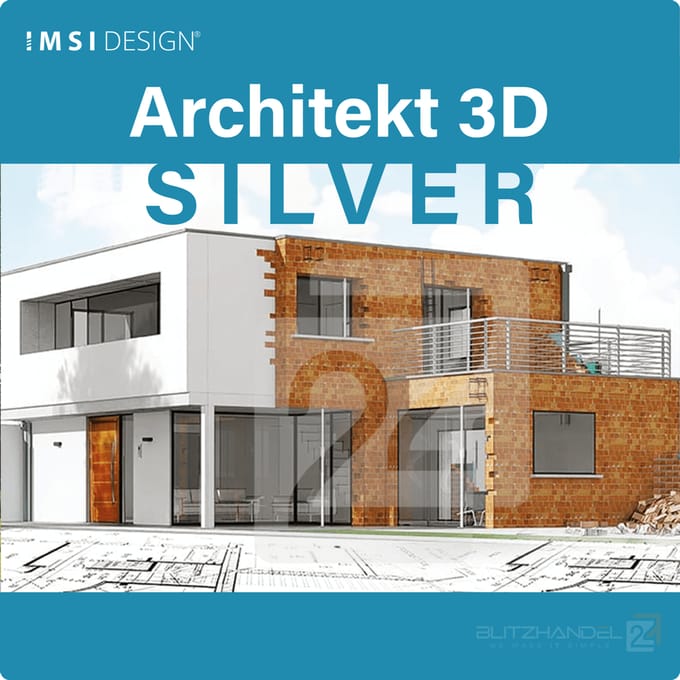 Architekt 3D 24 Silver Nieuwe Aankoop Duits