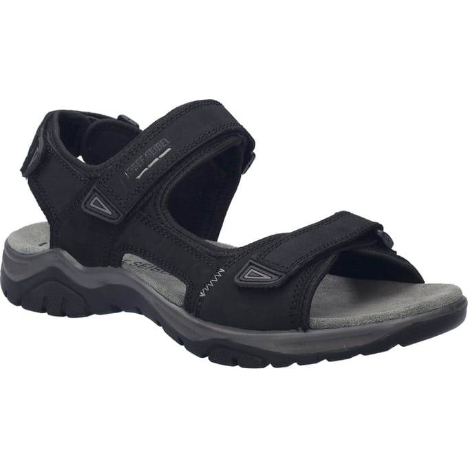JOSEF SEIBEL Arlo 02 | Sandale für Herren | Schwarz
