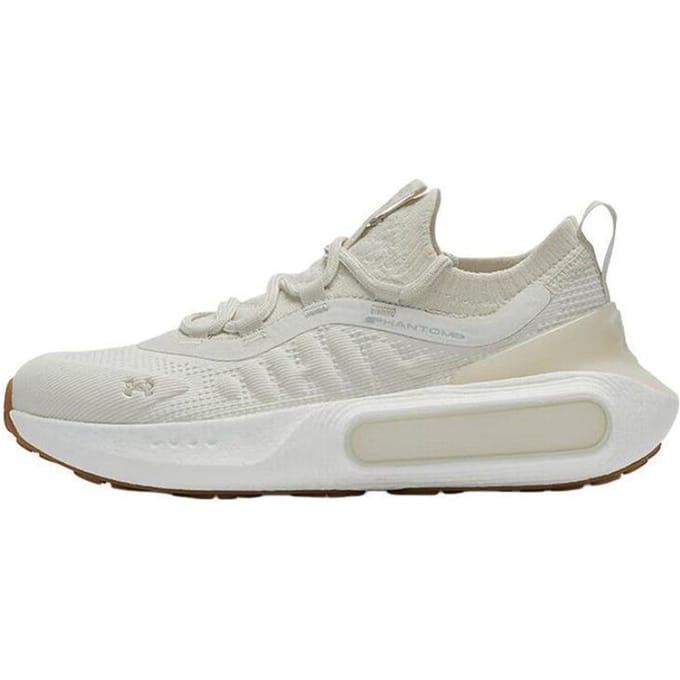 Under Armour HOVR Phantom 4 Ivory Dune Dames Sneakers Crème Wit-Kwarts 3027594-142 38.5 white