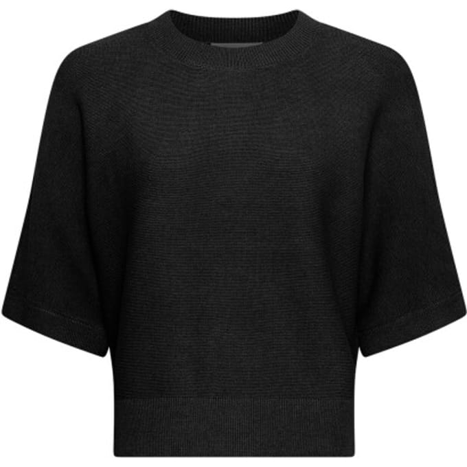 MSCH Copenhagen Mschthamira 2/4 Pullover Tops & T-shirts Dames - Shirt - Zwart - Maat XS/S