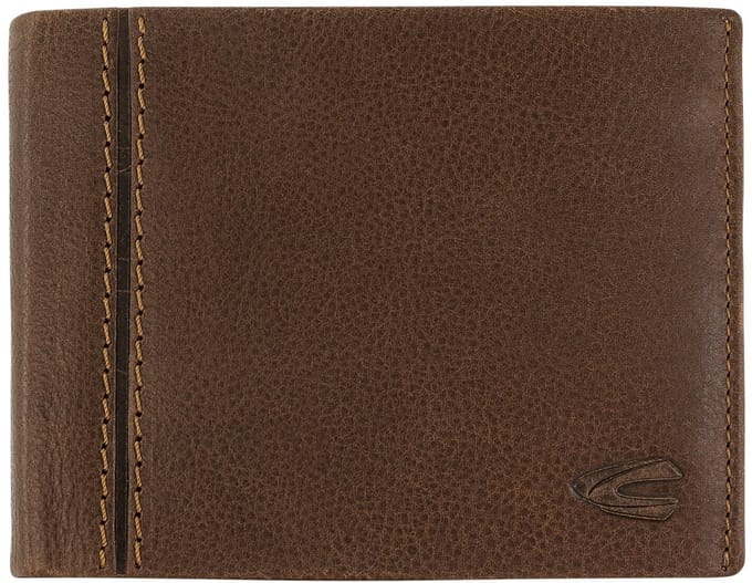 camel active Portemonnee Bilbao Horizontal Wallet Cognac Lichtbruin