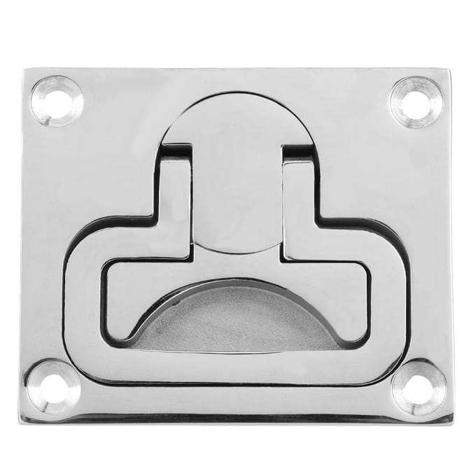 RVS vloerluikvergrendelings-hardware-accessoire voor marineboten gray
