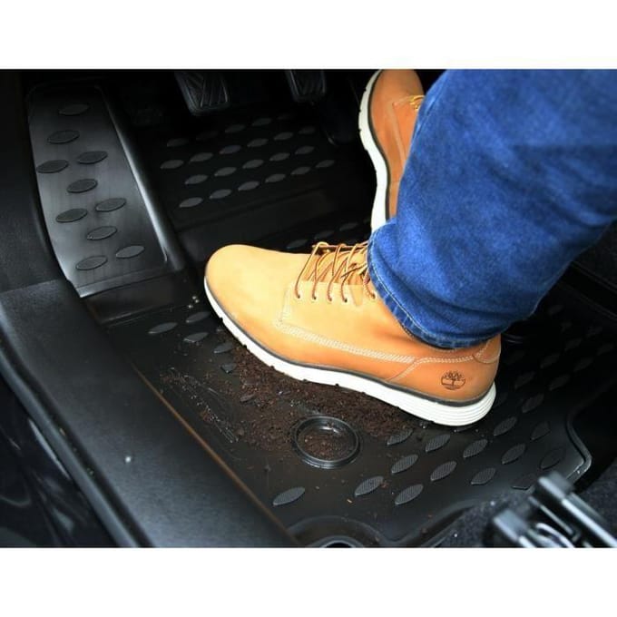J&amp;J AUTOMOTIVE | Tapis De Sol En Caoutchouc 3D Exclusive Pour Citroën DS3 2010-2015 zwart