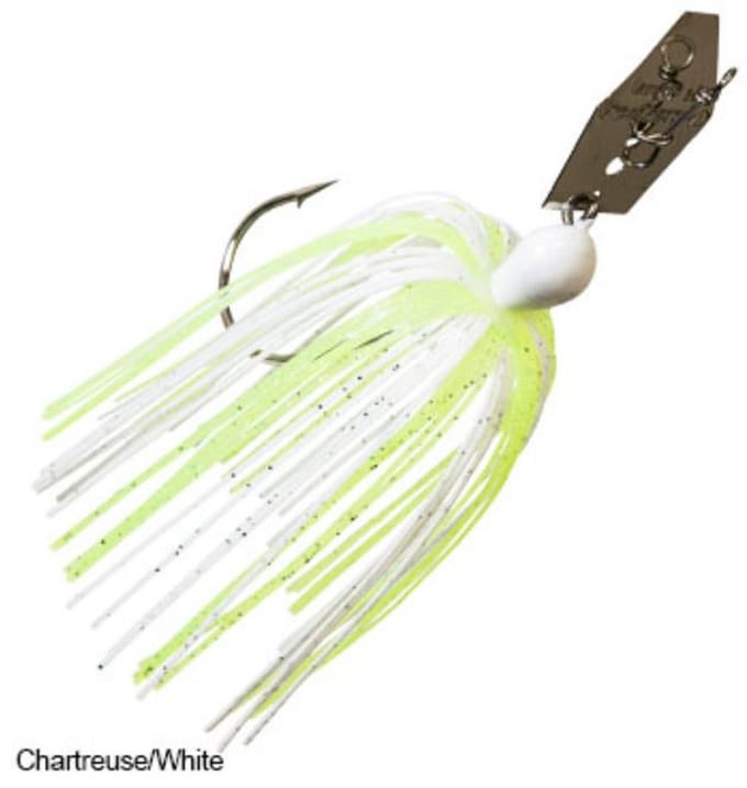 Zman Chatterbait 1/4 oz Zinkende Kunstaaskaart Wit (0027)