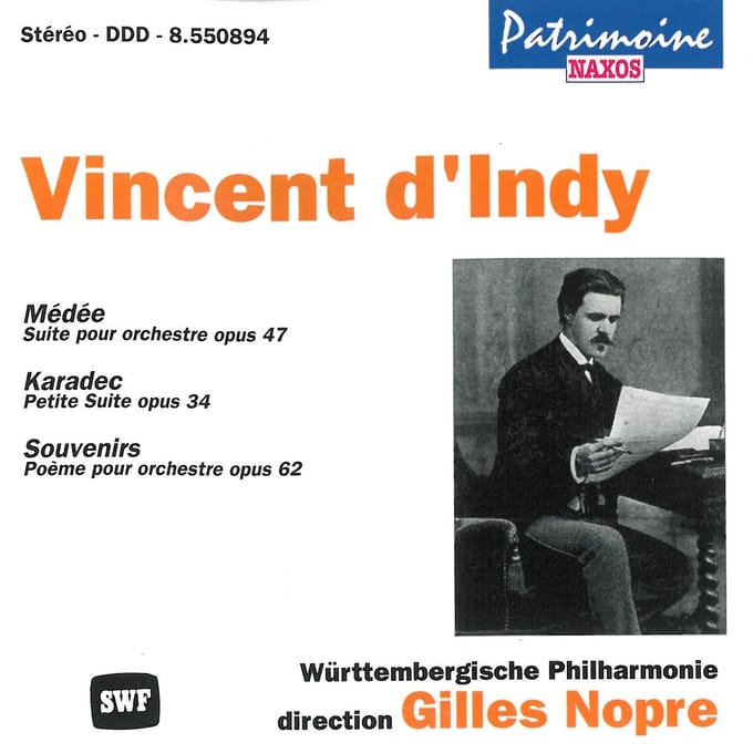 Various Artists - D'indy: Medee/Karadec/Souvenirs (CD)