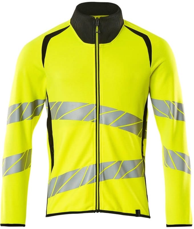 Mascot Accelerate Safe Sweatshirt met rits 19184-781 - Hi-Vis geel/zwart - 2XL