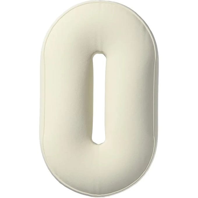 Fluweel 0 kussen Yellow Tipi