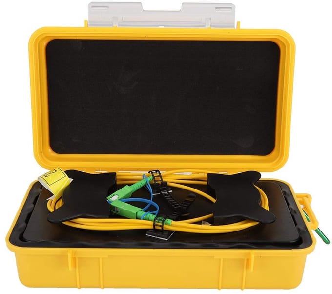 Allecto - Otdr Kabelbox - Sc Single Mode Fiber Optic 1Km - Laag