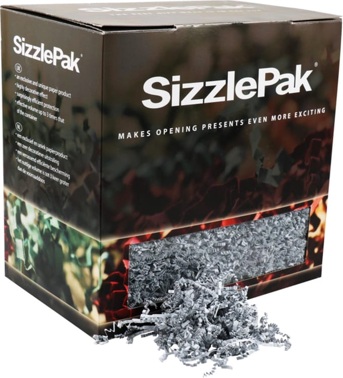 SizzlePak® Vulmateriaal | papier | 1.25kg | zilver