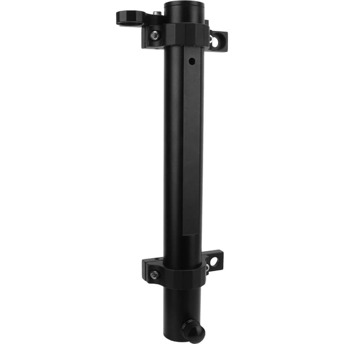 Support de Mât de Drapeau d'Antenne de Hayon 2 en 1 Support de Fixation pour Attelage Alliage d'Aluminium Remplacement pour Wrangler black