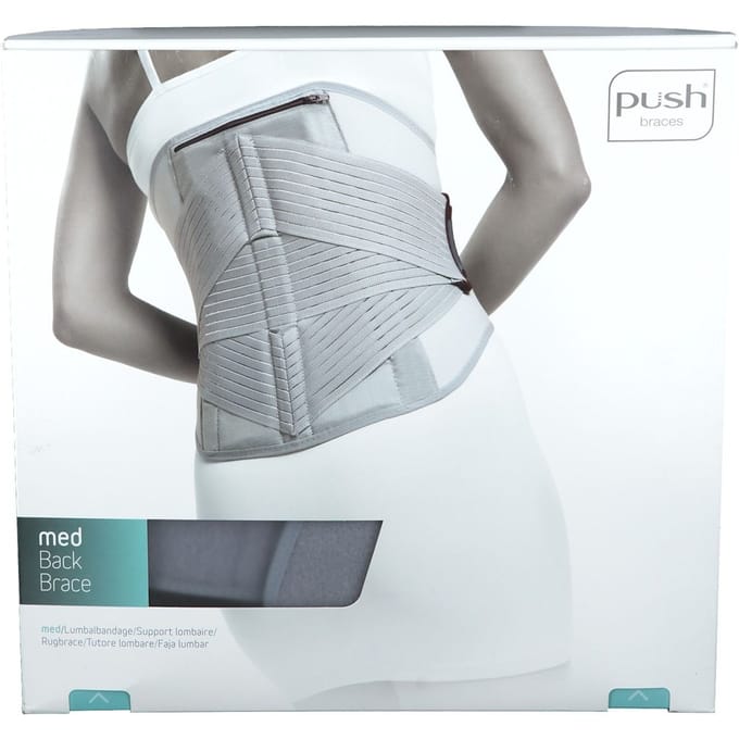Push Med Rugbrace 97-110cm T4 1 Verband(en)