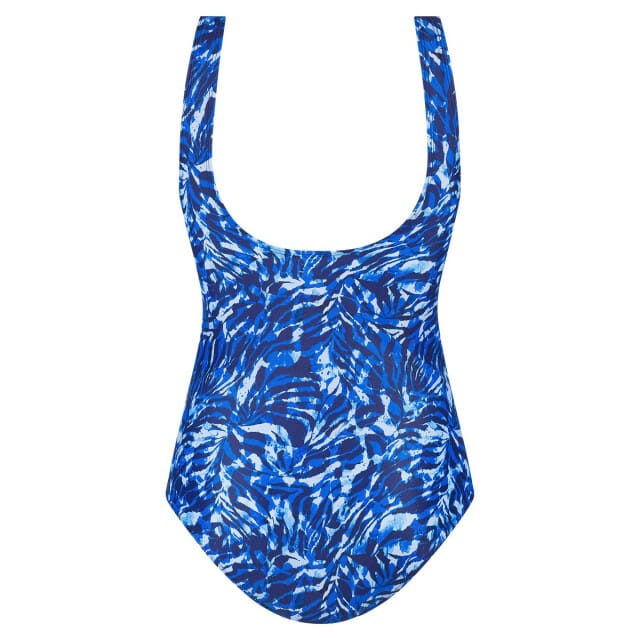 Ten Cate badpak soft cup shape sea swirl blue voor Dames | Maat 44