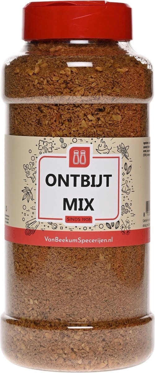 Van Beekum Specerijen - Ontbijt Mix - Strooibus 425 Gram
