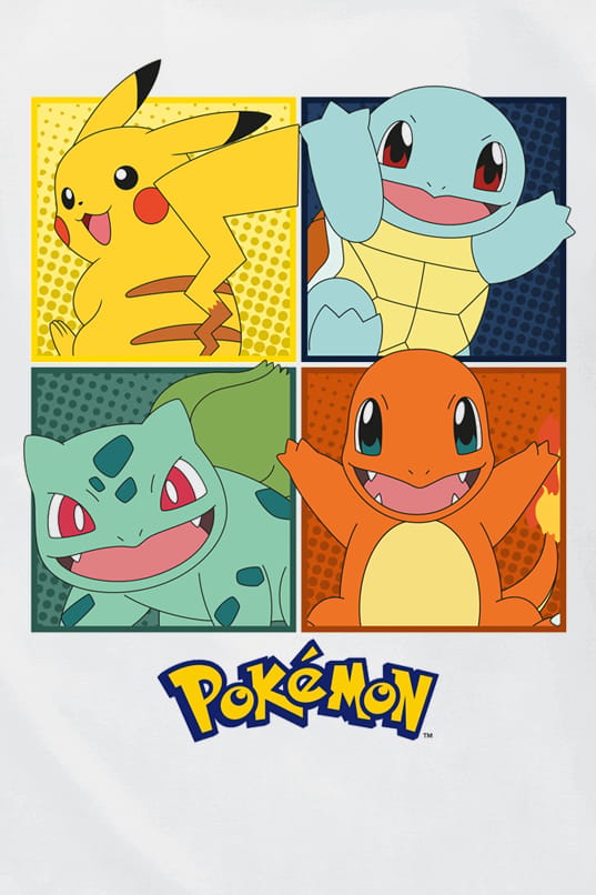 Pokémon - Gaming T-shirt voor kinderen - Kids - Partner - voor Kinderen - wit