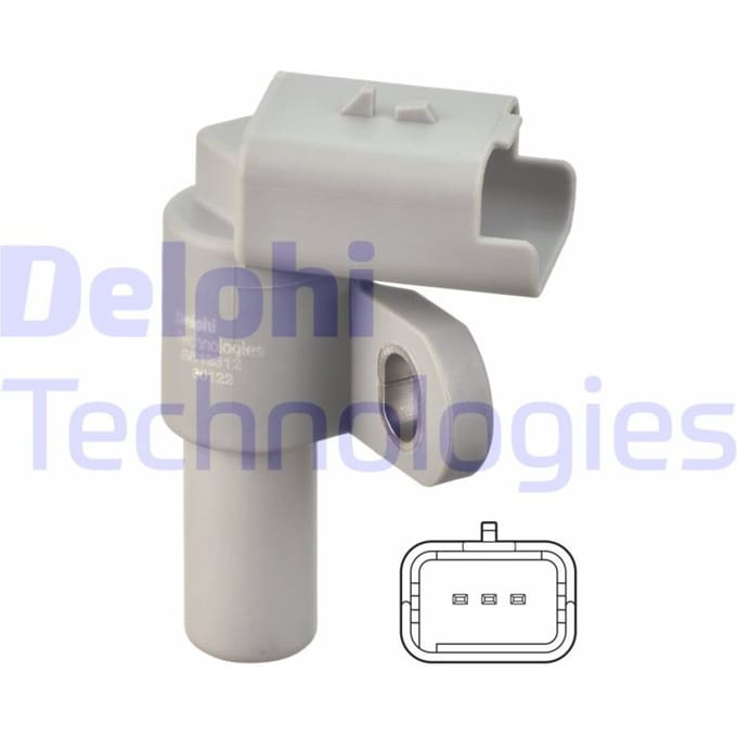 Sensor, nokkenas positie DELPHI SS12312-12B1