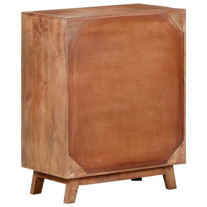 vidaXL - Dressoir - 61x35x76 - cm - massief - mangohout