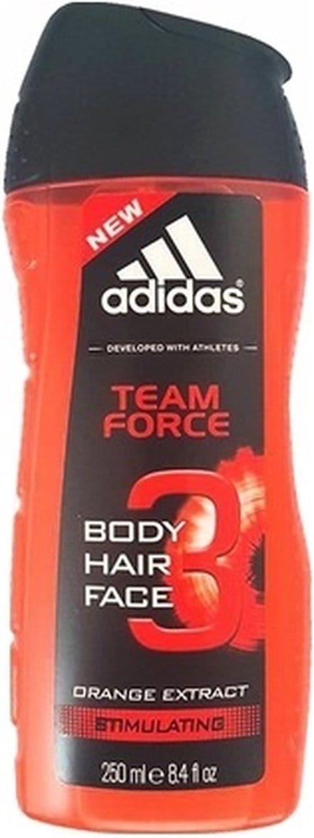 Adidas Team Force douchegel voordeelverpakking 6 X 400 ml XL