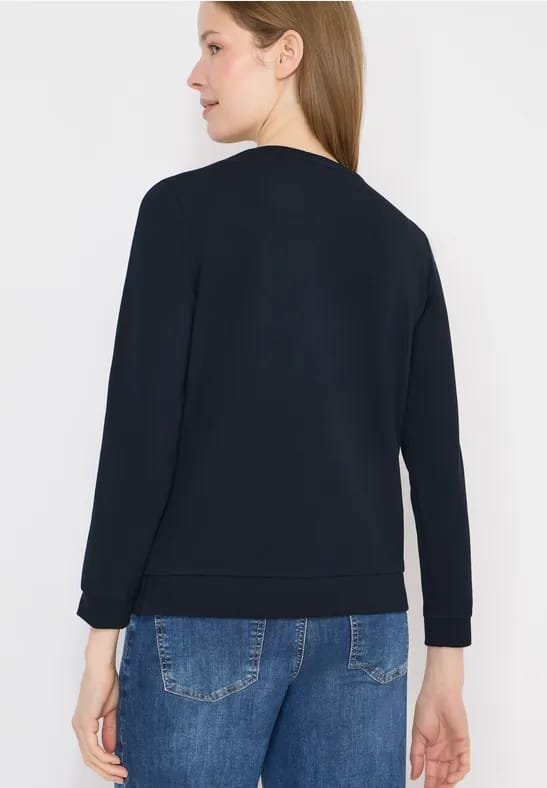 Shirt met mouwdetail