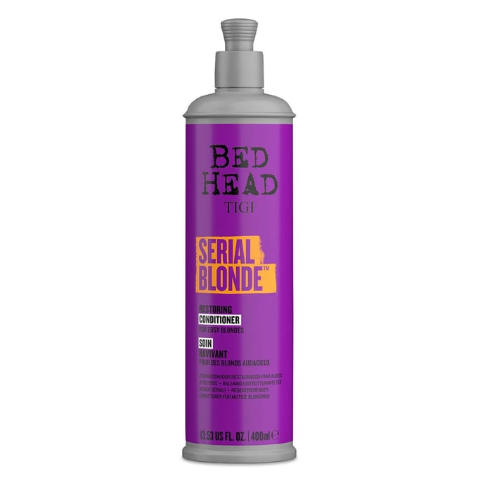 Bed Head door TIGI Serial Blonde Conditioner voor Beschadigd Blondevlokken 400ml