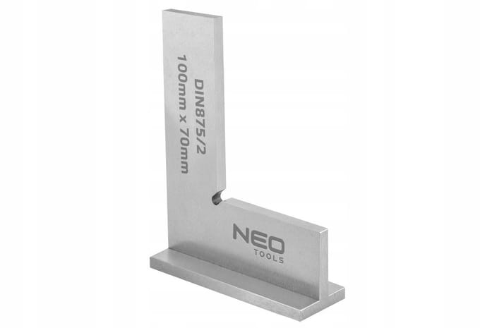 NEO Kątownik z podstawą 100x70mm - Precisie en duurzaamheid